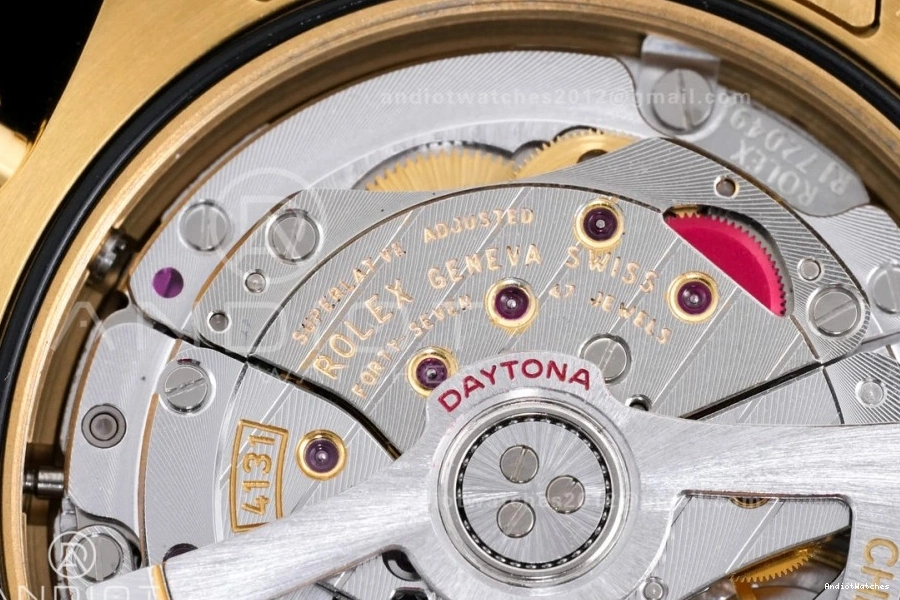 SmoothTexture V6 YG 2025 Dial Green Daytona 1:1 126508 Edition Best YG Bracelet QF QF4131 Weight) on (Gain 493 0523